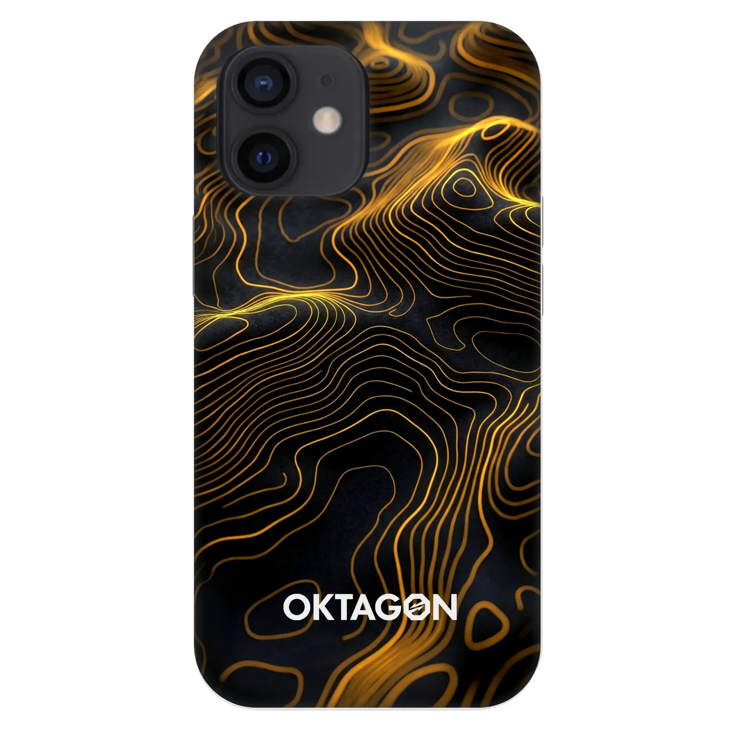 Picasee Fashion Case Apple iPhone 12 mini - OKTAGON - Fightflow Abstract
