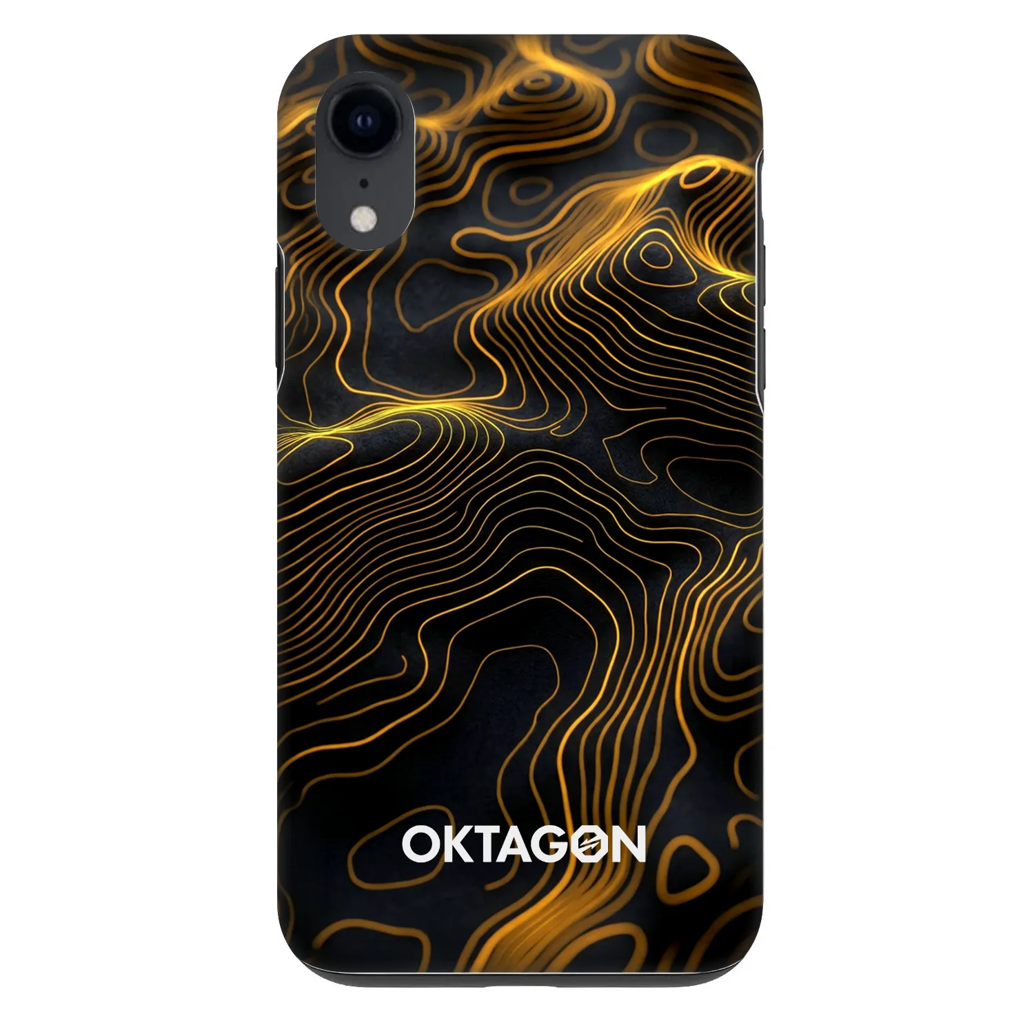 Picasee Fashion Case Apple iPhone XR - OKTAGON - Fightflow Abstract