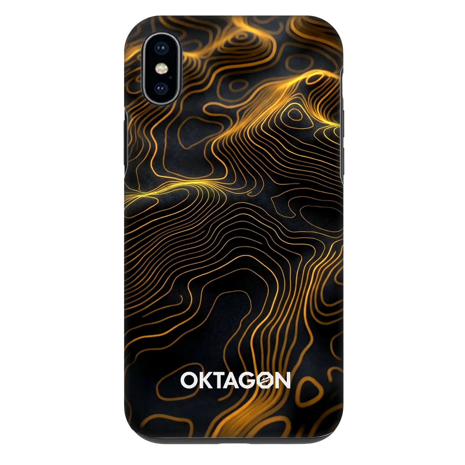 Picasee Fashion Case Apple iPhone XS Max - OKTAGON - Fightflow Abstract