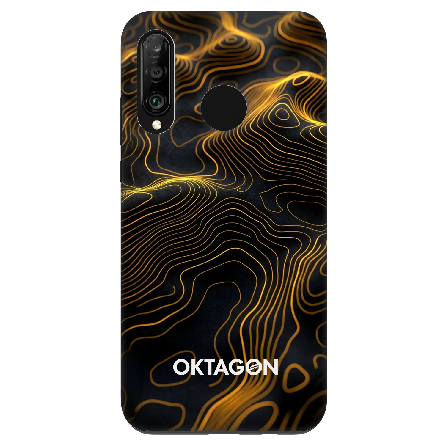 Picasee Fashion Case Huawei P30 Lite - OKTAGON - Fightflow Abstract
