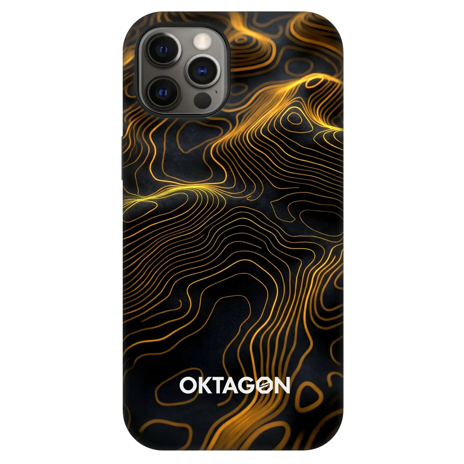 Picasee Fashion Case MagSafe Apple iPhone 12 Pro - OKTAGON - Fightflow Abstract