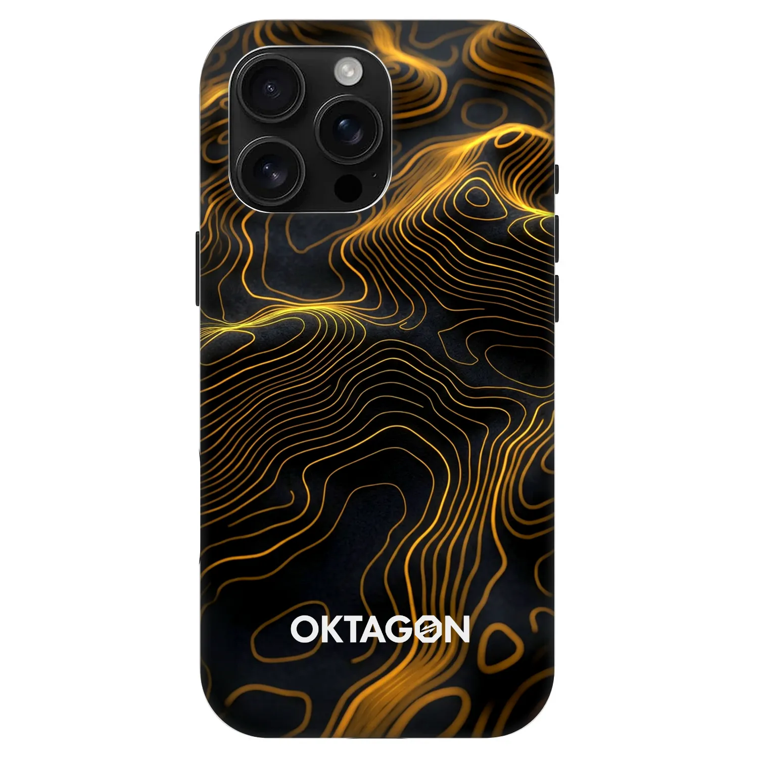 Picasee Fashion Case MagSafe Apple iPhone 16 Pro Max - OKTAGON - Fightflow Abstract