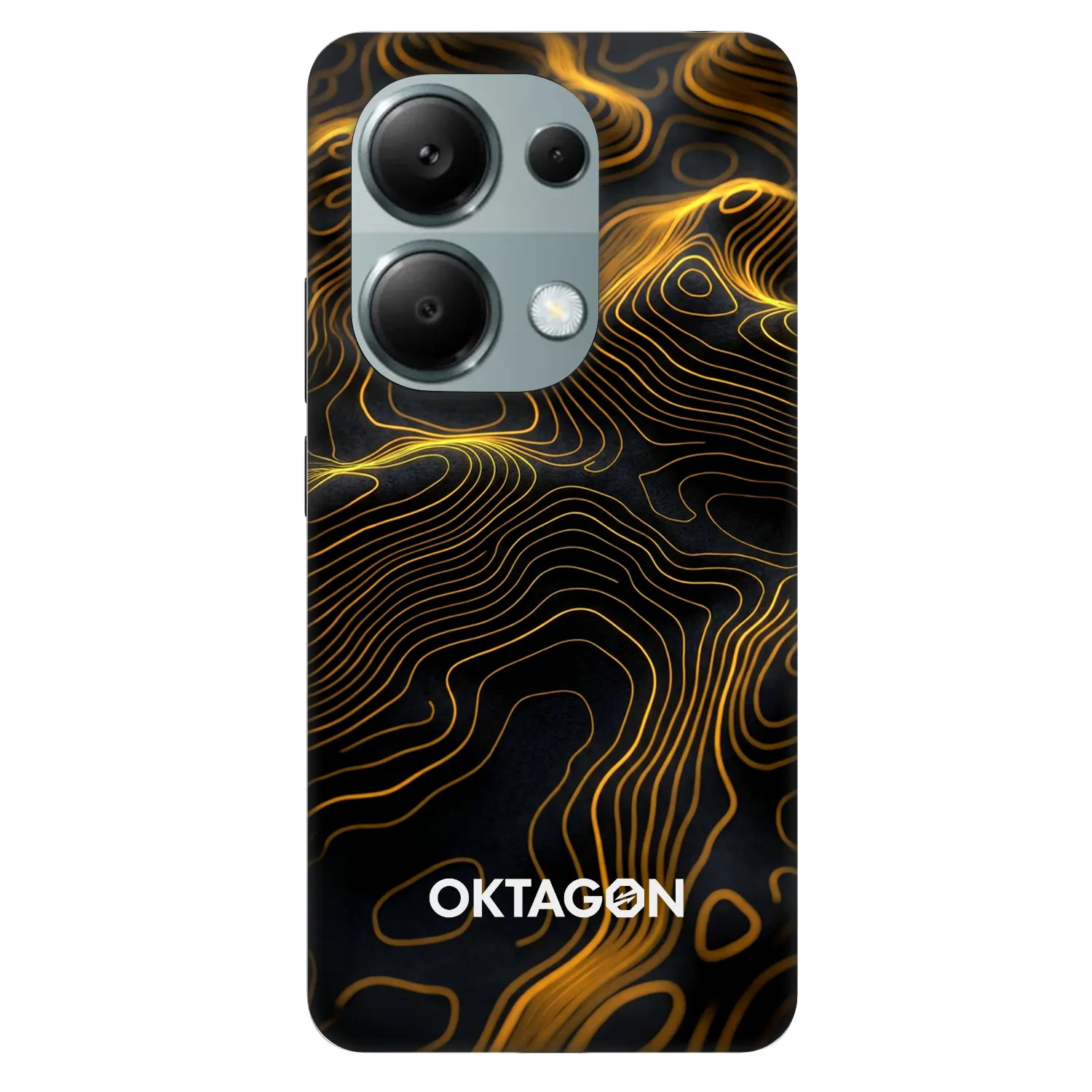 Picasee Fashion Case Xiaomi Redmi Note 13 Pro 4G - OKTAGON - Fightflow Abstract