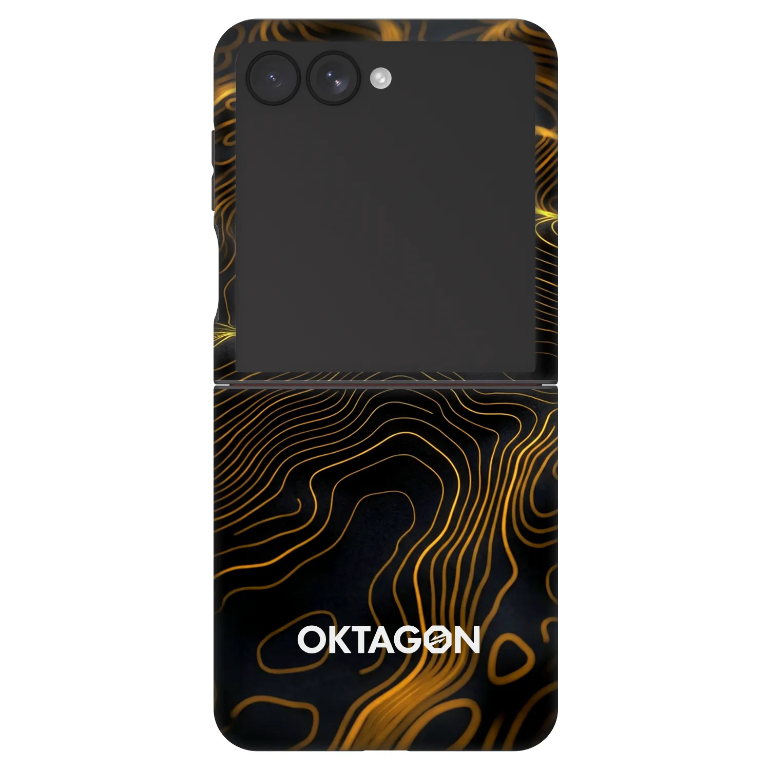 Picasee Fashion Case Samsung Galaxy Z Flip7 5G - OKTAGON - Fightflow Abstract