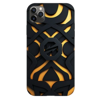 Szilikon tok erre a típusra Apple iPhone 11 Pro Max - OKTAGON - Impact Abstract