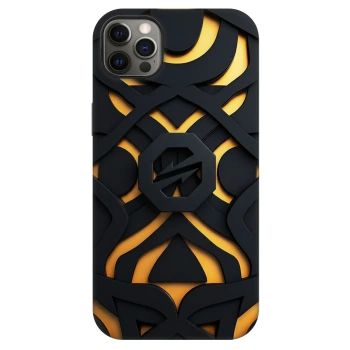 Szilikon tok erre a típusra Apple iPhone 12 Pro Max - OKTAGON - Impact Abstract