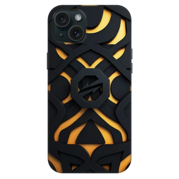 Szilikon tok erre a típusra Apple iPhone 15 Plus - OKTAGON - Impact Abstract