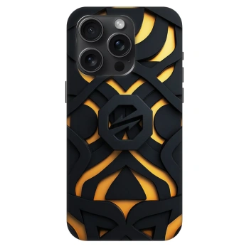 Szilikon tok erre a típusra Apple iPhone 15 Pro - OKTAGON - Impact Abstract