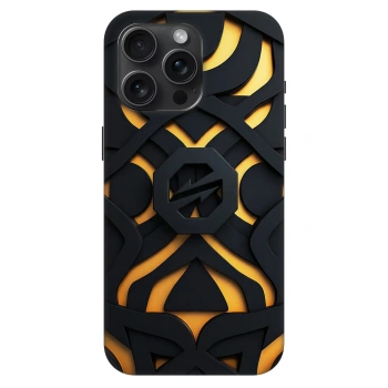 Szilikon tok erre a típusra Apple iPhone 15 Pro Max - OKTAGON - Impact Abstract