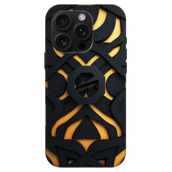 Szilikon tok erre a típusra Apple iPhone 16 Pro - OKTAGON - Impact Abstract
