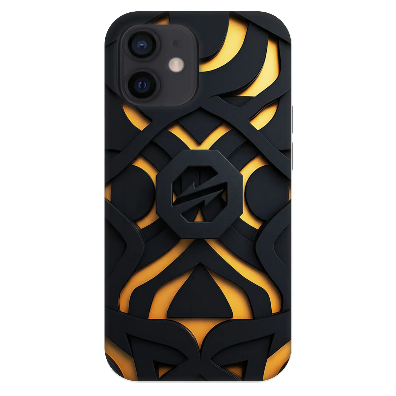 Picasee Fashion Case Apple iPhone 12 mini - OKTAGON - Impact Abstract