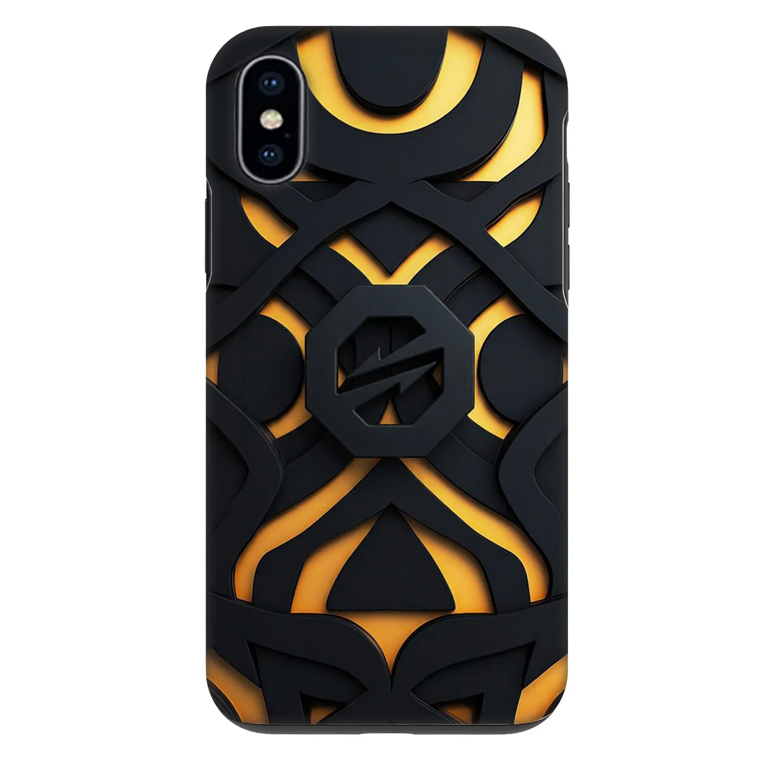 Picasee Fashion Case Apple iPhone X/XS - OKTAGON - Impact Abstract