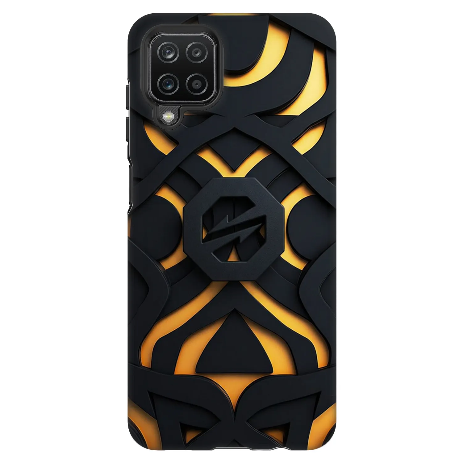 Picasee Fashion Case Samsung Galaxy A12 A125F - OKTAGON - Impact Abstract