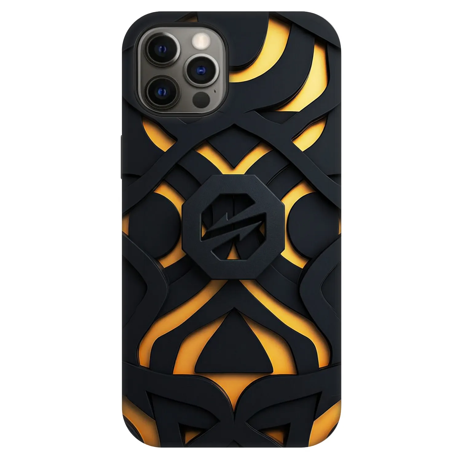 Picasee Fashion Case MagSafe Apple iPhone 12 - OKTAGON - Impact Abstract