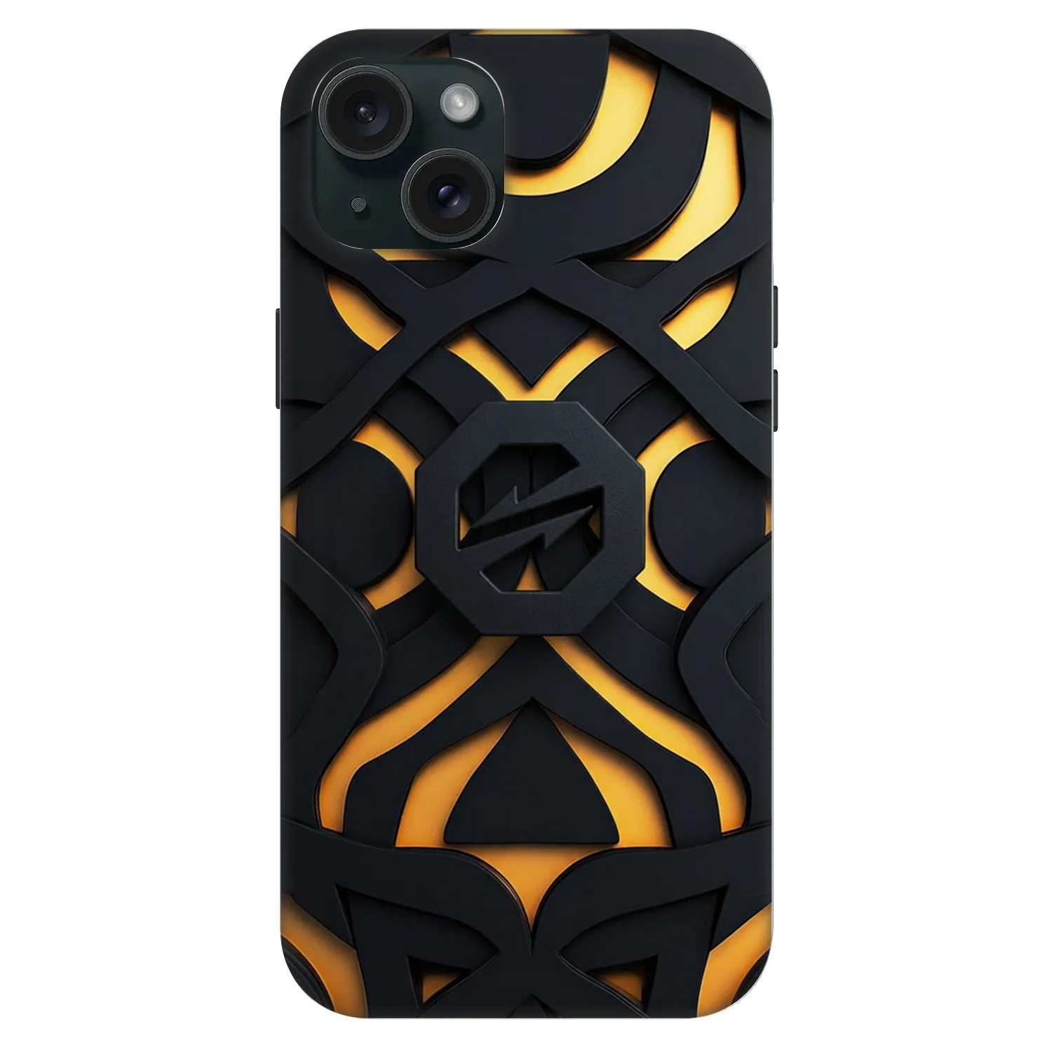 Picasee Fashion Case MagSafe Apple iPhone 15 Plus - OKTAGON - Impact Abstract
