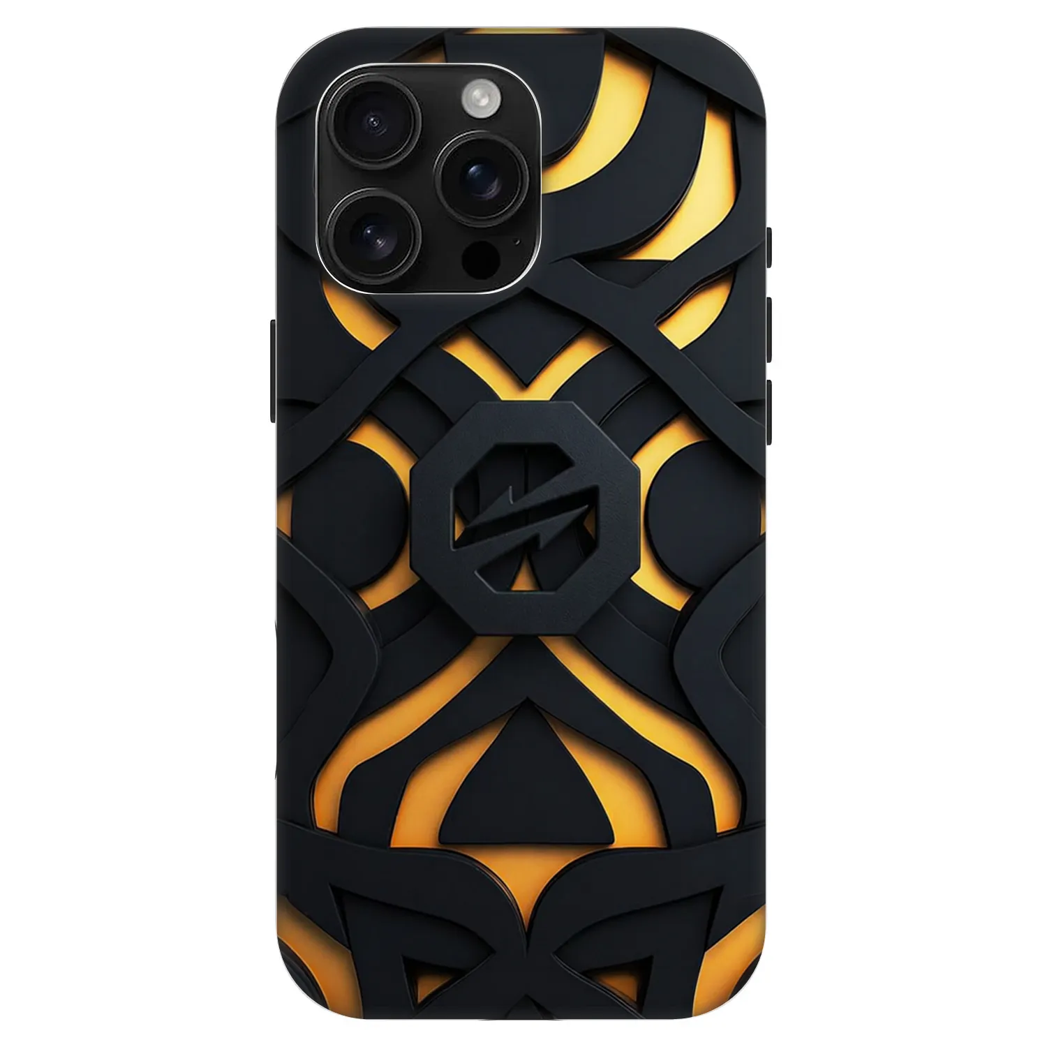 Picasee Fashion Case MagSafe Apple iPhone 16 Pro Max - OKTAGON - Impact Abstract