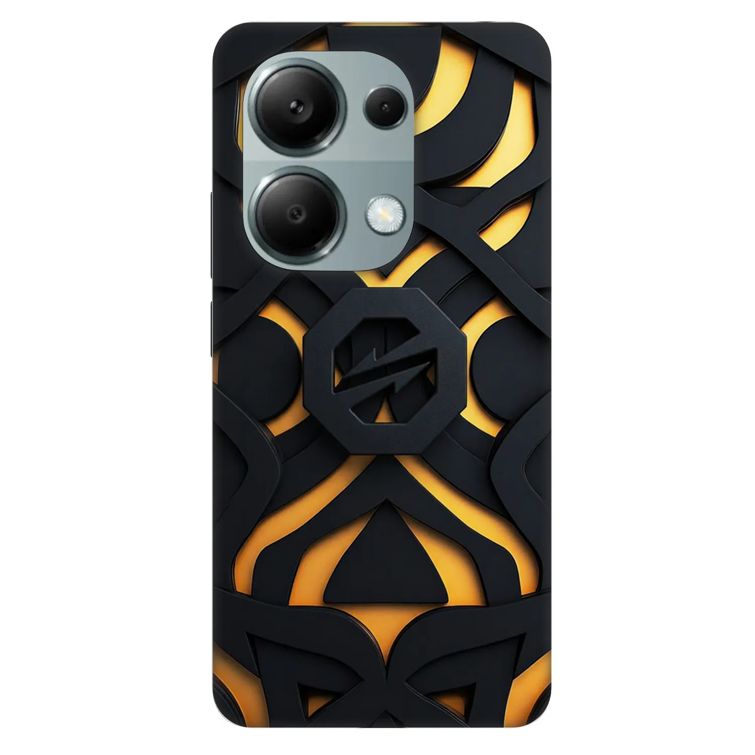Picasee Fashion Case Xiaomi Redmi Note 13 Pro 4G - OKTAGON - Impact Abstract