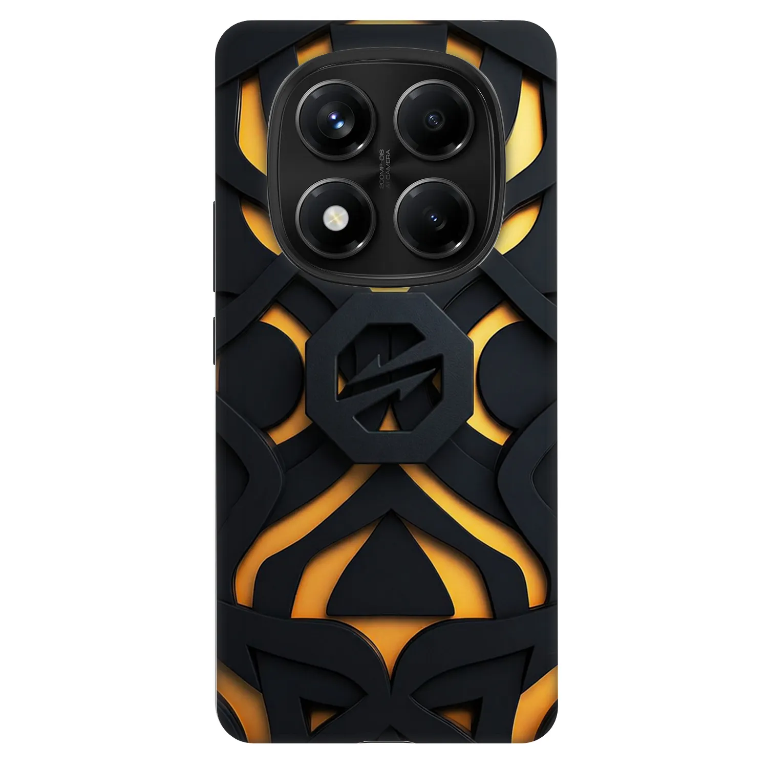 Picasee Fashion Case Xiaomi Redmi Note 14 Pro 4G - OKTAGON - Impact Abstract