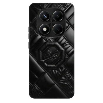 Szilikon tok erre a típusra Xiaomi Redmi Note 14 Pro+ 5G - OKTAGON - Puffer Blackout