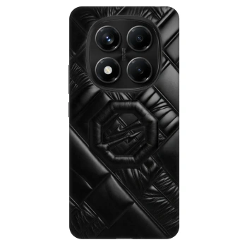 Szilikon tok erre a típusra Xiaomi Redmi Note 14 Pro 5G - OKTAGON - Puffer Blackout
