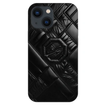 Szilikon tok erre a típusra Apple iPhone 13 mini - OKTAGON - Puffer Blackout
