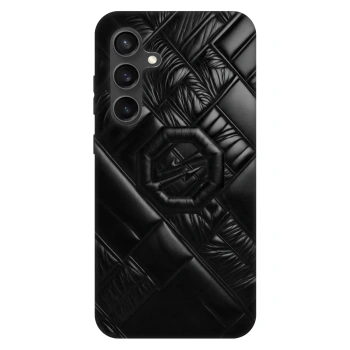 Szilikon tok erre a típusra Samsung Galaxy S24 FE S721B - OKTAGON - Puffer Blackout