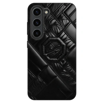 Szilikon tok erre a típusra Samsung Galaxy S23 5G - OKTAGON - Puffer Blackout