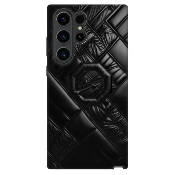 Szilikon tok erre a típusra Samsung Galaxy S22 Ultra 5G - OKTAGON - Puffer Blackout