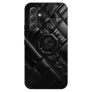 Szilikon tok erre a típusra Samsung Galaxy A54 5G A546B - OKTAGON - Puffer Blackout