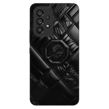 Szilikon tok erre a típusra Samsung Galaxy A53 5G A536 - OKTAGON - Puffer Blackout