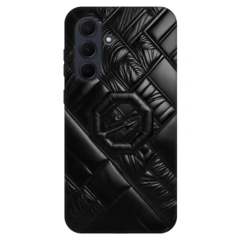 Szilikon tok erre a típusra Samsung Galaxy A35 5G A356B - OKTAGON - Puffer Blackout