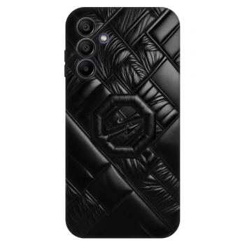 Szilikon tok erre a típusra Samsung Galaxy A15 A155F 4G - OKTAGON - Puffer Blackout