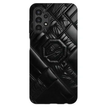 Szilikon tok erre a típusra Samsung Galaxy A13 4G A135 - OKTAGON - Puffer Blackout