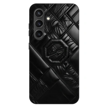 Szilikon tok erre a típusra Samsung Galaxy S24 S921B 5G - OKTAGON - Puffer Blackout