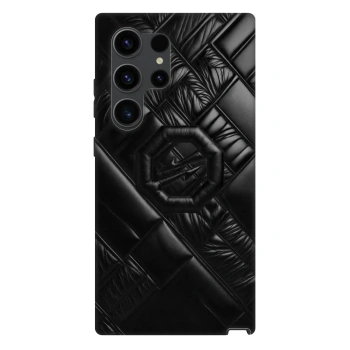 Szilikon tok erre a típusra Samsung Galaxy S24 Ultra S928B 5G - OKTAGON - Puffer Blackout