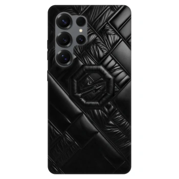 Szilikon tok erre a típusra Samsung Galaxy S25 Ultra 5G - OKTAGON - Puffer Blackout
