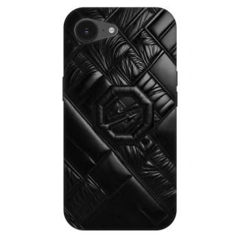 Szilikon tok erre a típusra Apple iPhone 16e - OKTAGON - Puffer Blackout