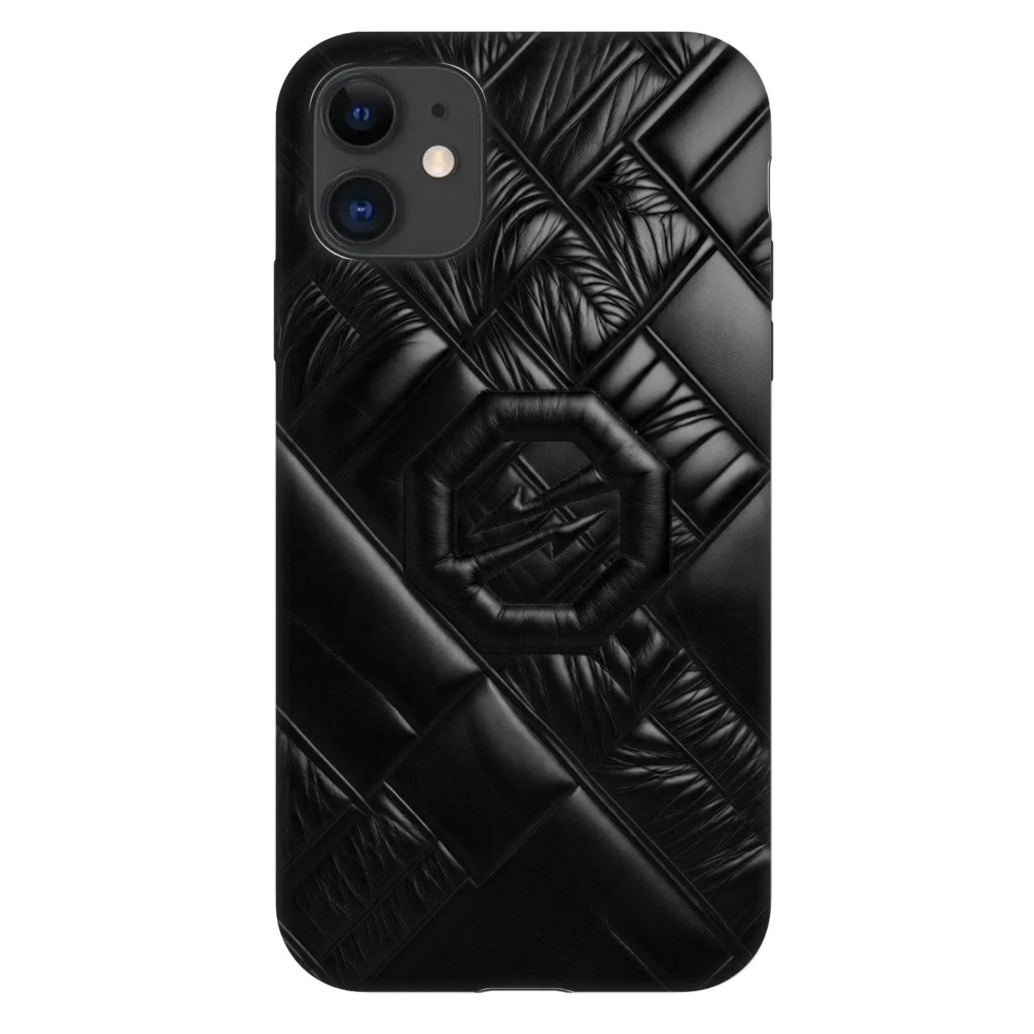 Picasee Fashion Case Apple iPhone 11 - OKTAGON - Puffer Blackout