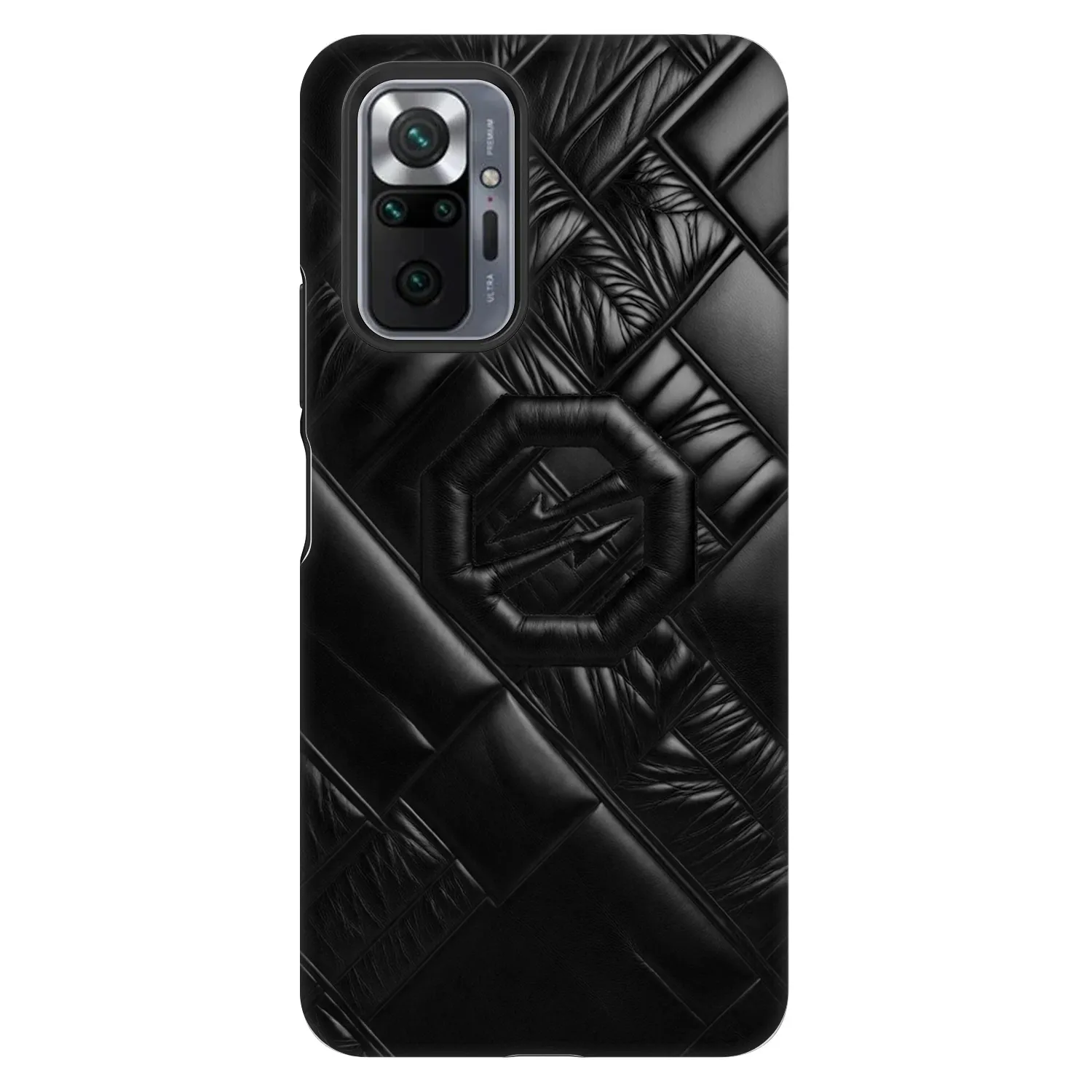 Picasee Fashion Case Xiaomi Redmi Note 10 Pro - OKTAGON - Puffer Blackout