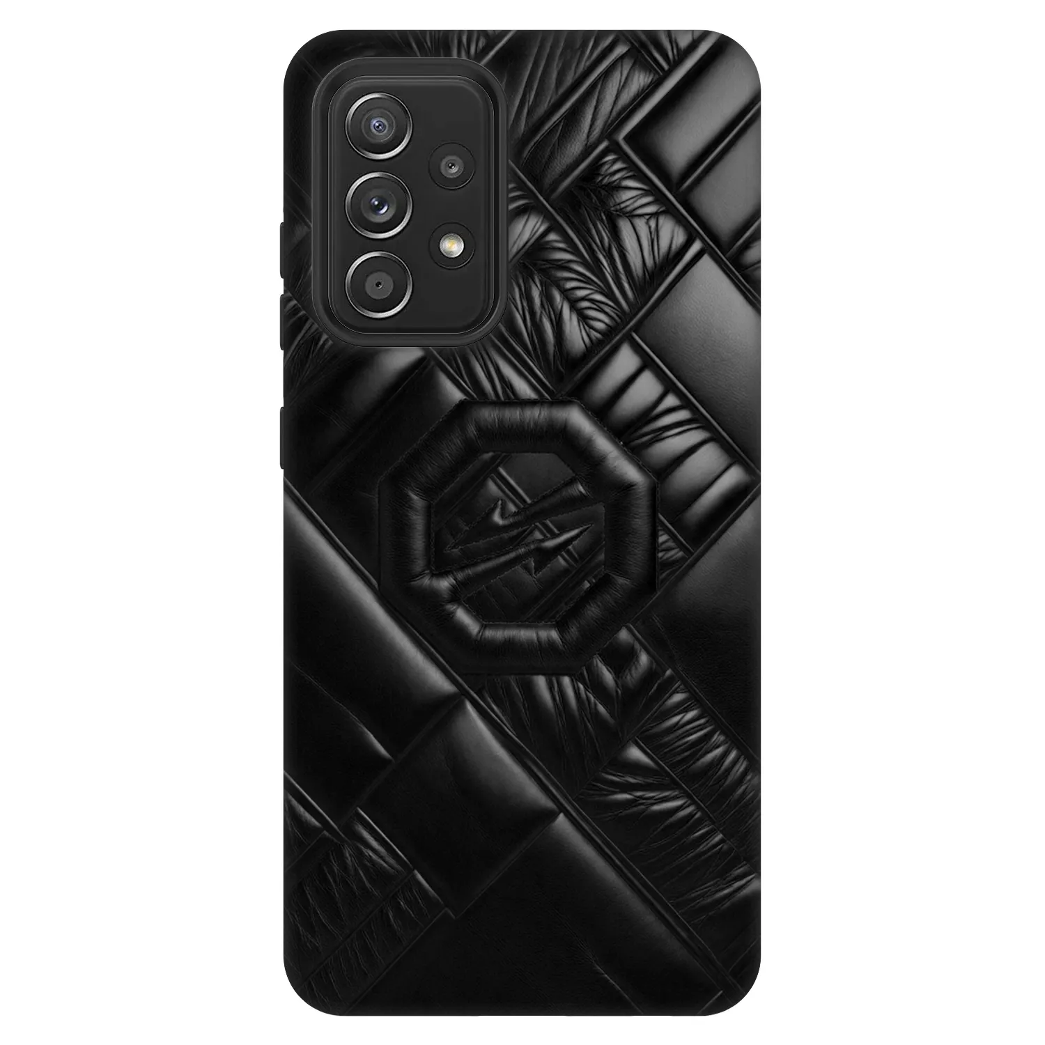 Picasee Fashion Case Samsung Galaxy A52s 5G A528B - OKTAGON - Puffer Blackout