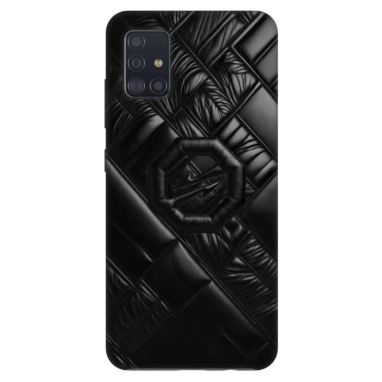 Picasee Fashion Case Samsung Galaxy A51 A515F - OKTAGON - Puffer Blackout
