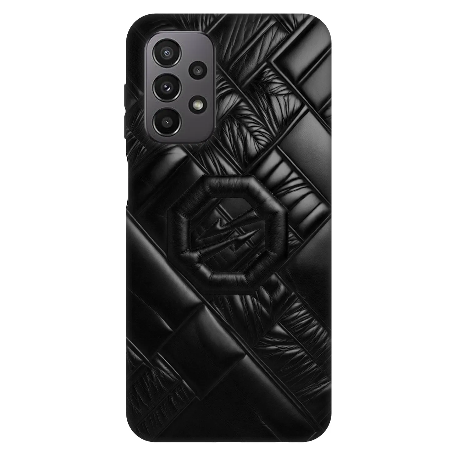 Picasee Fashion Case Samsung Galaxy A23 A236B 5G - OKTAGON - Puffer Blackout
