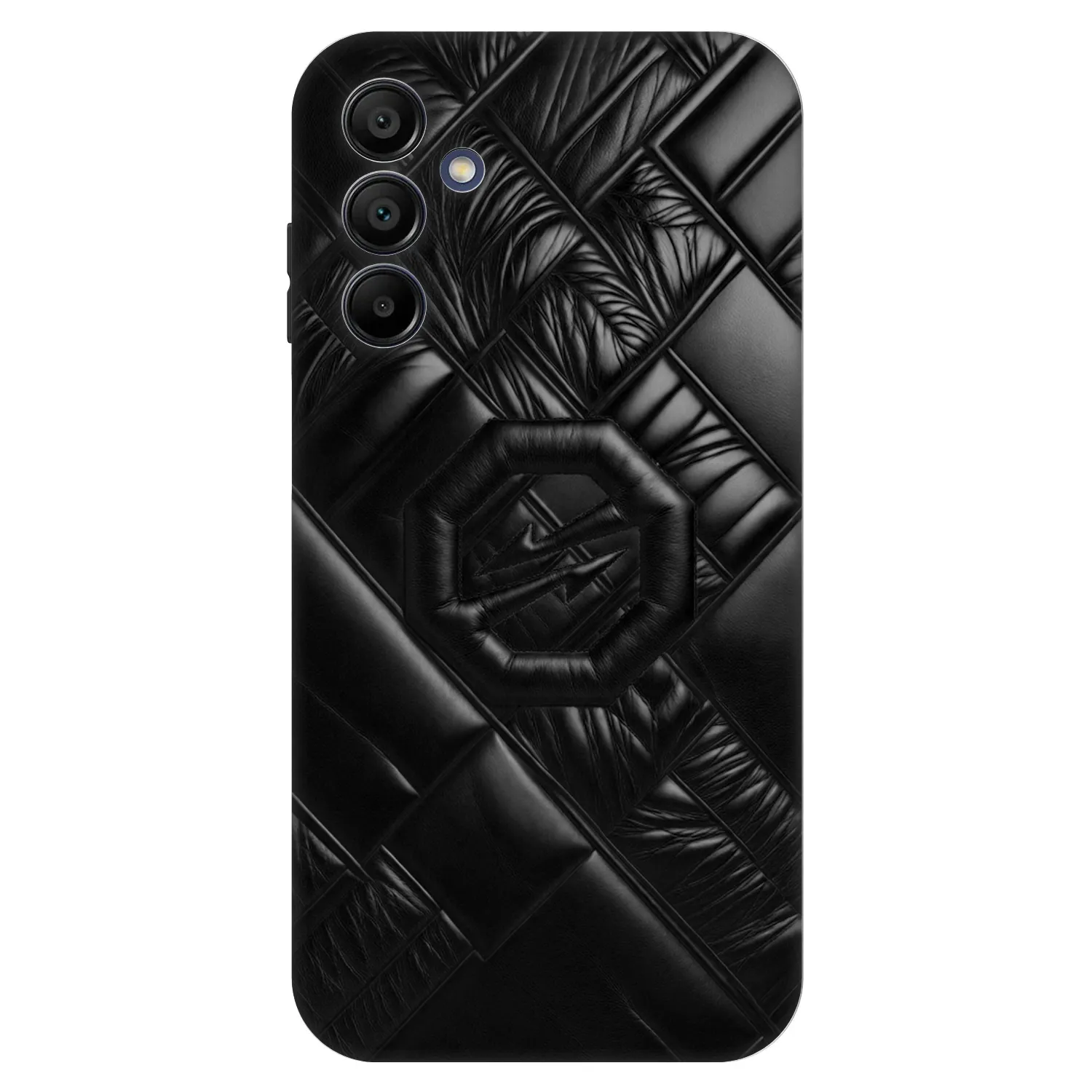 Picasee Fashion Case Samsung Galaxy A15 A155F 4G - OKTAGON - Puffer Blackout