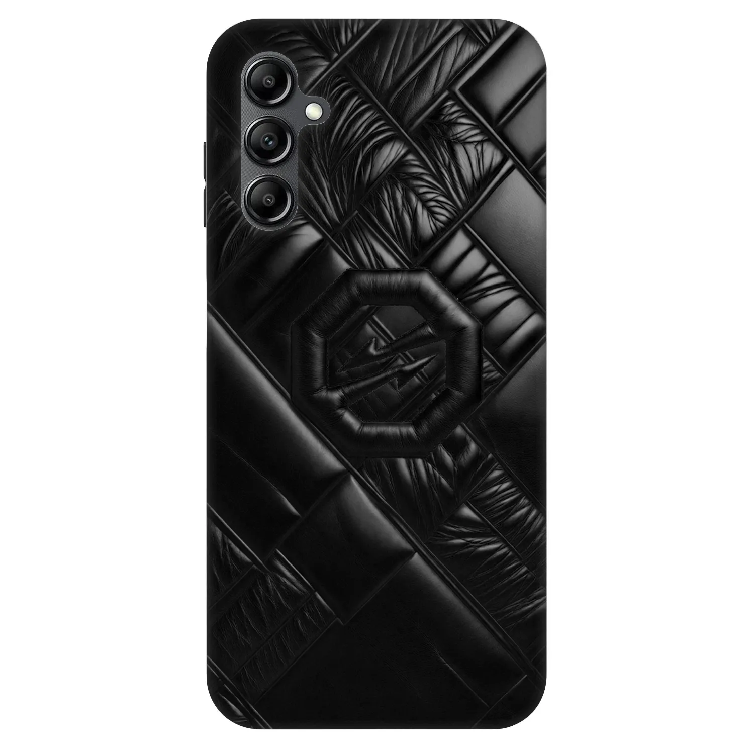 Picasee Fashion Case Samsung Galaxy A14 4G A145R - OKTAGON - Puffer Blackout