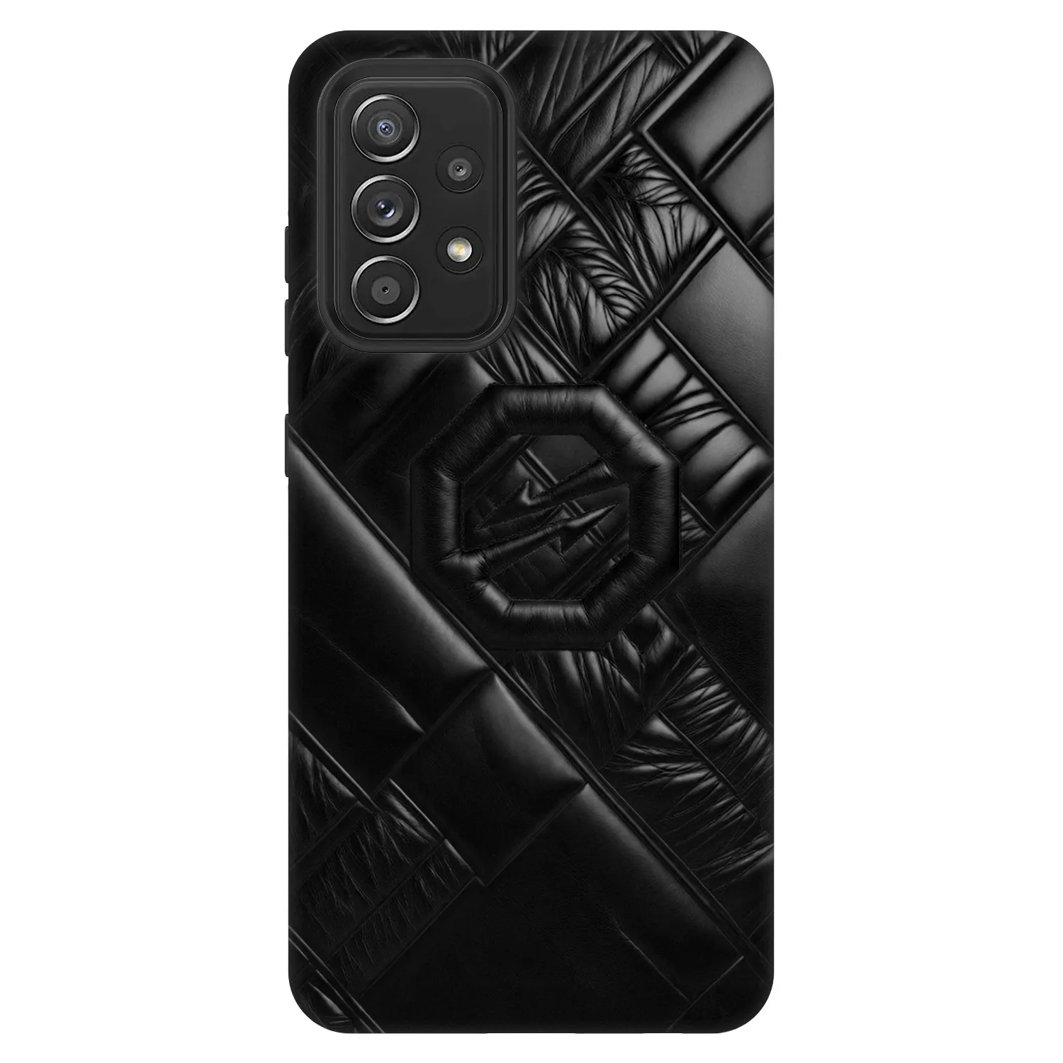 Picasee Fashion Case Samsung Galaxy A52 5G A525F - OKTAGON - Puffer Blackout
