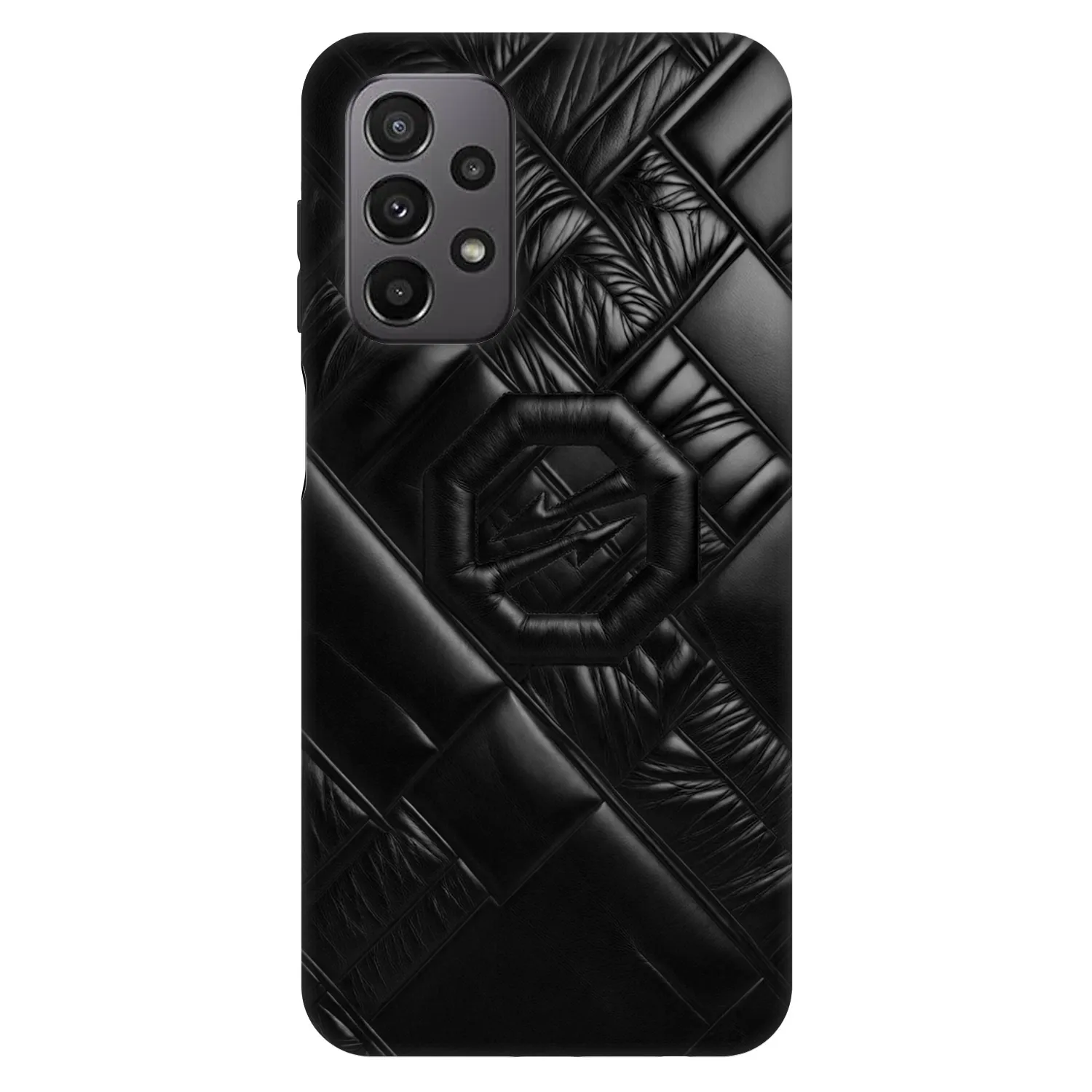 Picasee Fashion Case Samsung Galaxy A23 A235F 4G - OKTAGON - Puffer Blackout