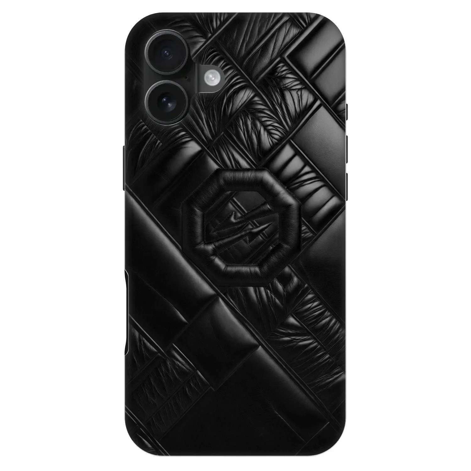 Picasee Fashion Case MagSafe Apple iPhone 16 Plus - OKTAGON - Puffer Blackout