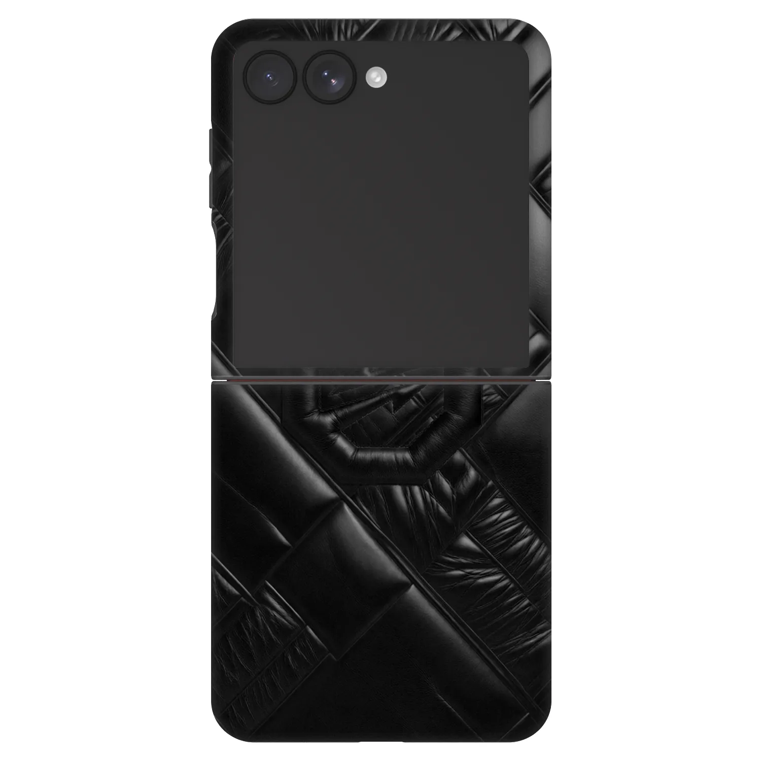 Picasee Fashion Case Samsung Galaxy Z Flip7 5G - OKTAGON - Puffer Blackout