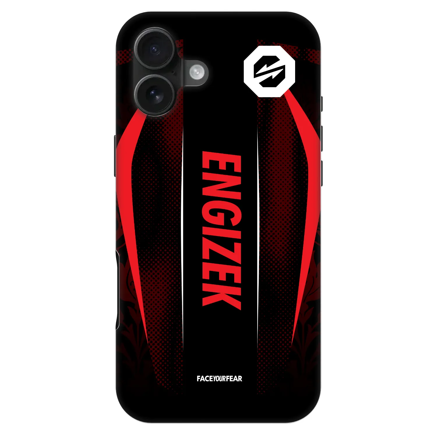 Picasee Fashion Case MagSafe Apple iPhone 16 Plus - OKTAGON - Engizek Fight Jersey