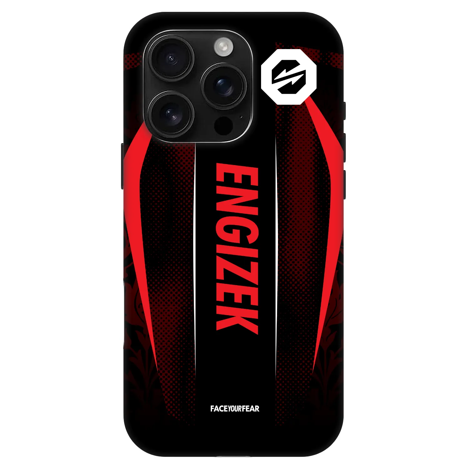 Picasee Fashion Case MagSafe Apple iPhone 16 Pro - OKTAGON - Engizek Fight Jersey